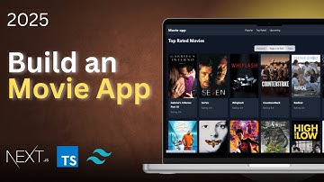 Build a Full Stack Movie App with Next.js 14, TMDB API, Tailwind CSS | Netflix Clone UI 2025