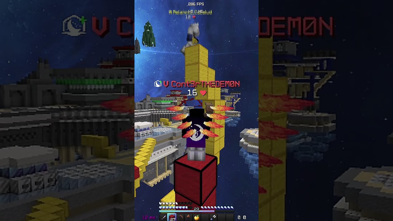 EU PREVI O FUTURO NO BEDWARS DO MUSHMC!  