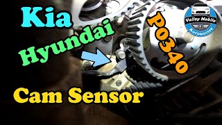 Kia Sedona 3.5 Hyundai Santa Fe 3.5 Cam Position Sensor | P0340 Fixed