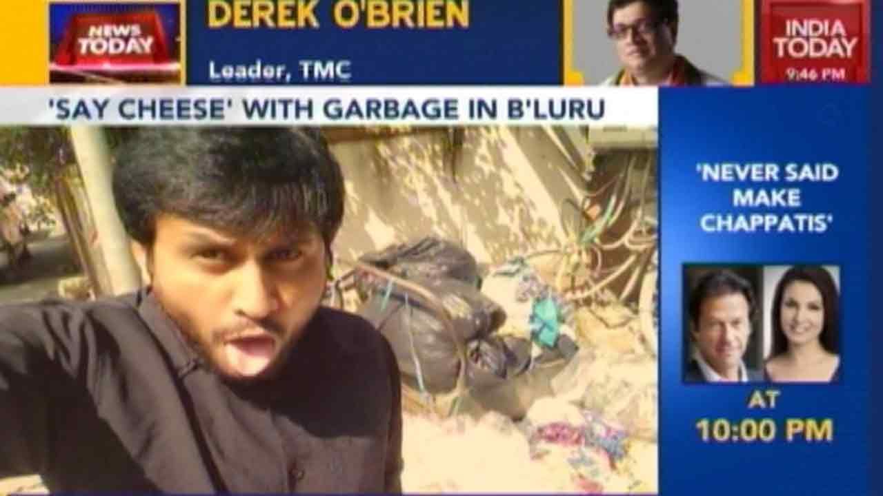 Bangalore’s Youngsters Use Selfies To Take On Garbage
