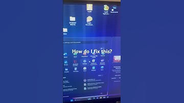 Horizontal lines in monitor