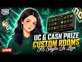 🔴PUBG Mobile | 120UC/500CASH WOW & LIVIK CUSTOM ROOMS💗✨#pubgmobile #pubgmnextstarprogram #pubgms29