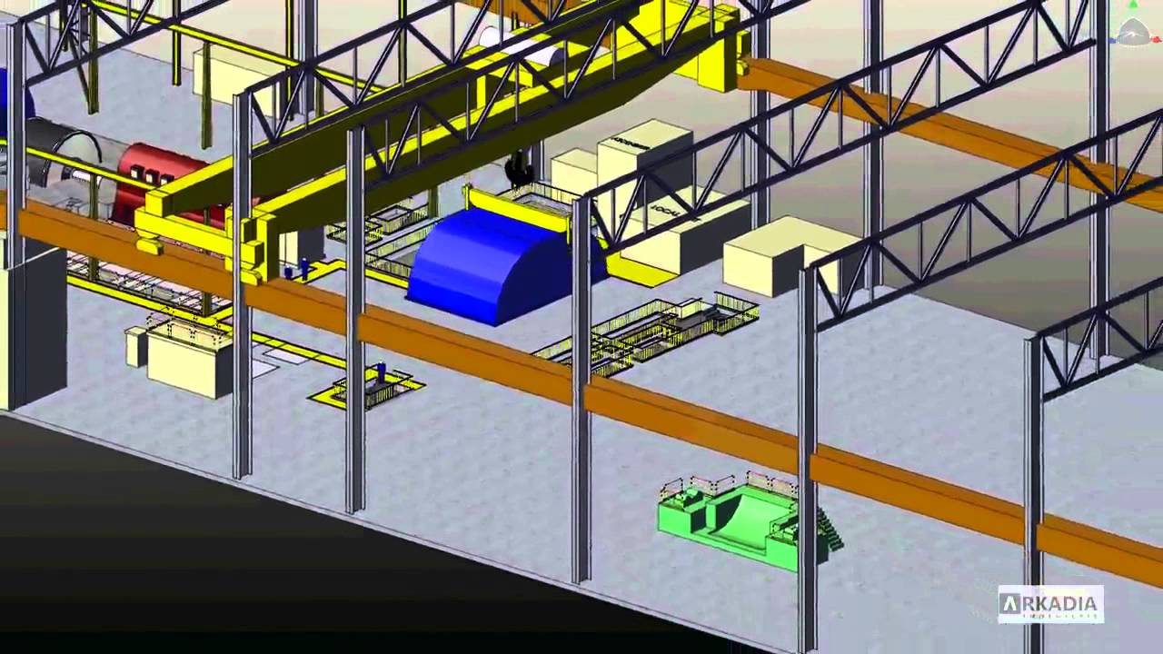 ARKADIA Ingénierie Exemple de réalisation 3D YouTube