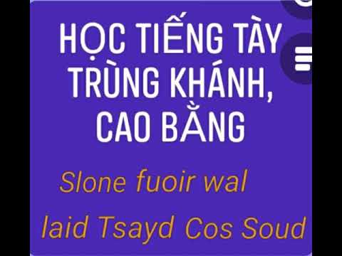Học tiếng Tày Trùng Khánh - Cao Bằng cùng cô Thúy Nga | Chủ để con vật sống dưới nước - youtube