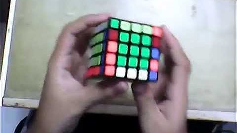 5x5 Beginners- Last 4 edges, flipping alg only
