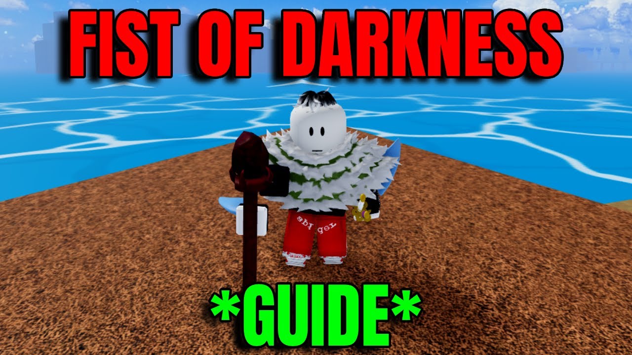 How To Get FIST OF DARKNESS SOLO BLOX FRUITS YouTube