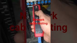 network cable testing Data #electrical shots