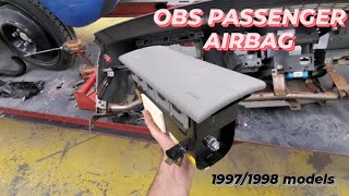 1997-1998 Chevy/GMC Truck Airbag Removal