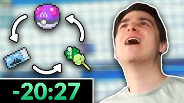Finally a GOOD seed! Full Key Item Pokemon Randomizer Speedrun
