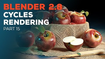 Blender 2.8 Beginner Tutorial - Part 15: Cycles Rendering (final part)