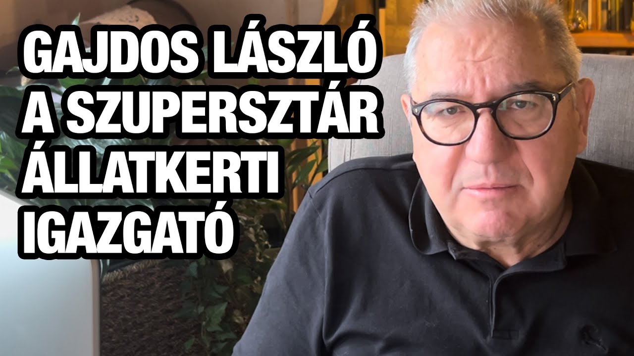Gajdos László a szupersztár állatkerti igazgató