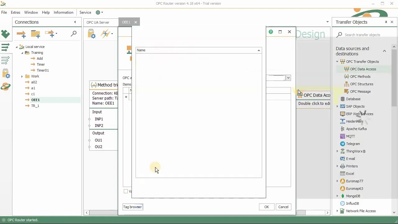OPC Router UA Method Trigger & KEPServerEX YouTube