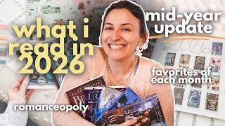 I Read 87 Books in 6 Months & Here's What I Loved: Romanceopoly Mid-Year Update 2026