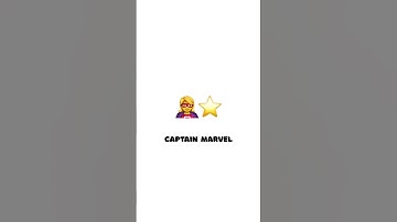 Can You Guess the Avenger from Emojis? | Avengers Emoji Game (Part 1 #aitools #brainbotph #shorts