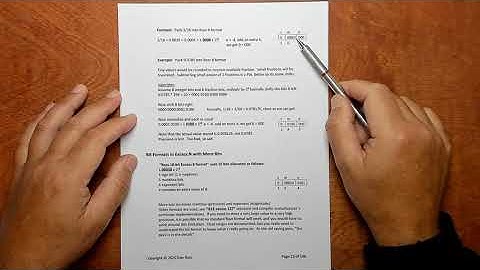Floating Point Binary