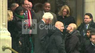NY:CUOMO FUNERAL-CLINTONS DEPARTURE