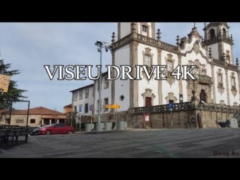 Viseu Drive 4K - Fahren in Viseu, Viseu, Portugal [4k Ultra HD]