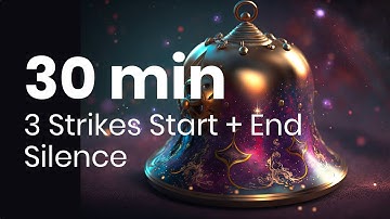 30 Minute Meditation Timer Silent with Bell