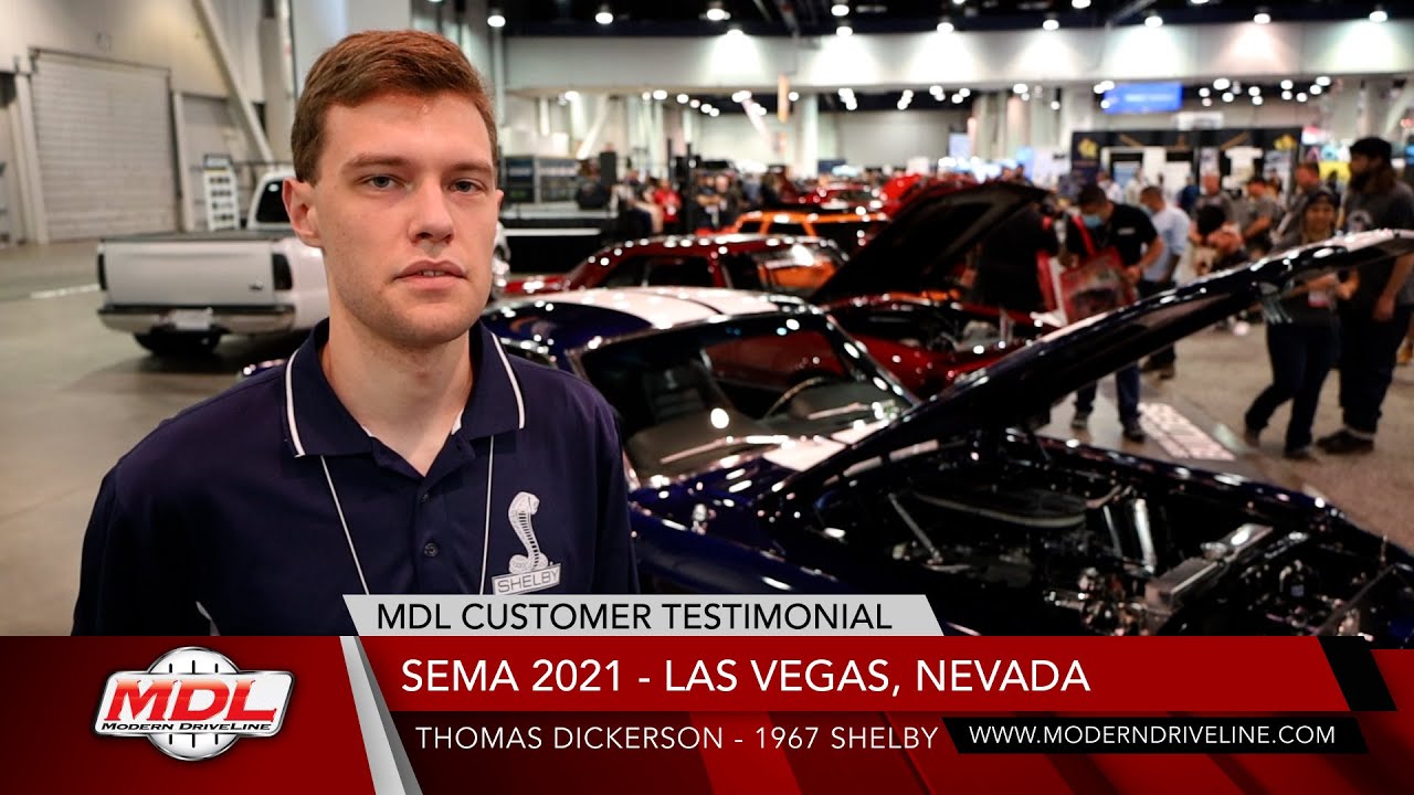 MDL Customer Testimonial Thomas Dickerson 67 Shelby Mustang w/ T5