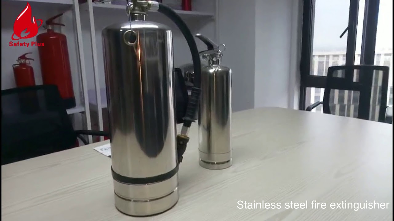 Stainless steel fire extinguisher
