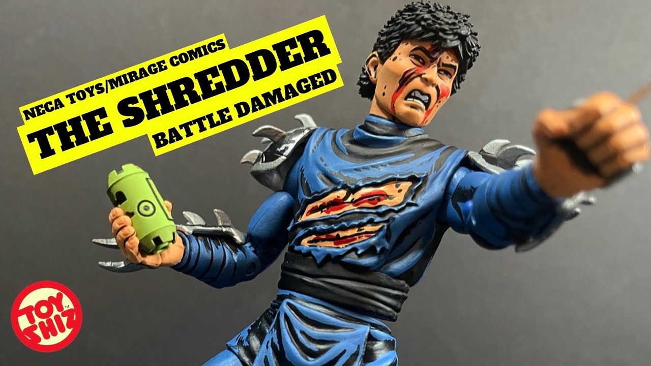2023 TMNT THE SHREDDER (Battle Damaged) | Mirage Comics
