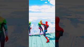 Spiderman Ne Apne Saare Behrupiyo Ko Aasmaan Mein Se Maar Kar Gira Diya