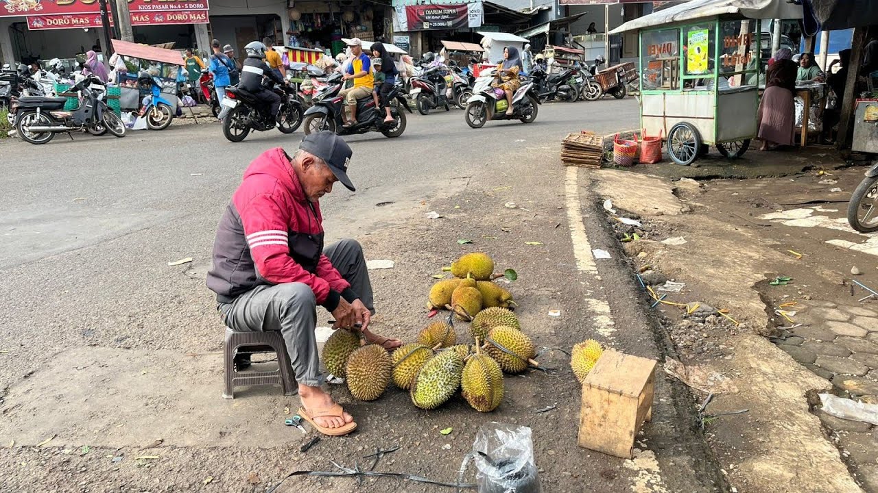 Harga Nangka Naik, Durian Pete Stok Terbatas || Update Pasar Doro 21 Februari 2026