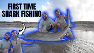 They Flew Across the World to Catch Their FIRST Bull Shark from the Beach! 🦈