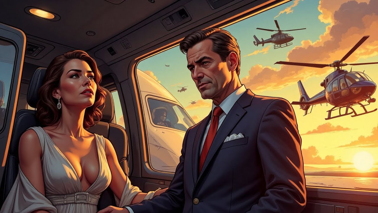 Mi Esposa Me Abofeteó Por Su Secretario, Persiguió Mi Avión Con 10 Helicópteros, Rogándome Que...