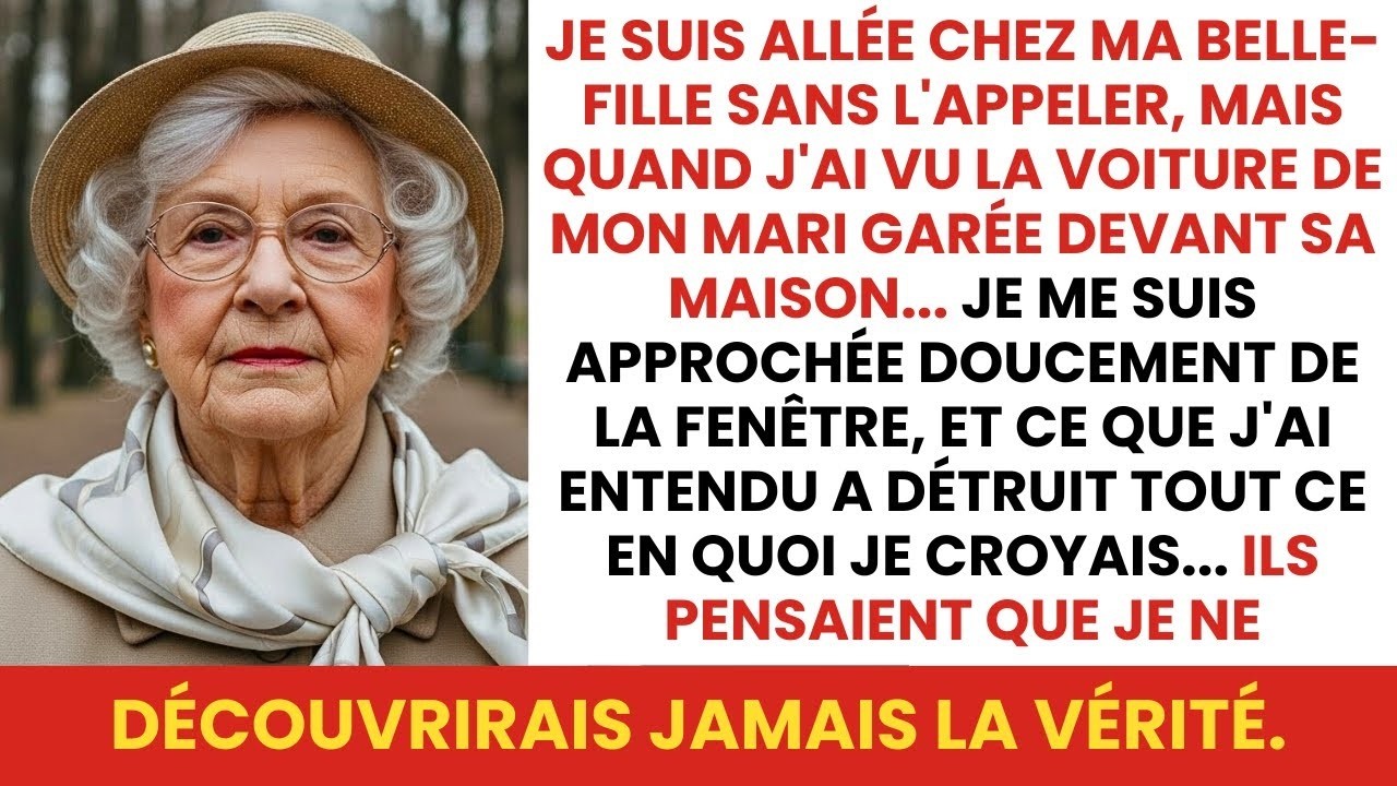 Ce matin-là, je partais offrir une tarte aux pommes à ma belle-fille, convaincue de faire une jolie surprise. Mais quand je suis arrivée, j’ai vu l’Audi de mon mari garée devant sa porte. Je me...