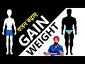 How to GAIN WEIGHT safely and Effectively | वजन बढ़ने का सही तरीका  | Dr.Education