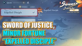 [Minor Fortune] How to trigger Minor Fortune “Expelled Disciple” Sword of Justice