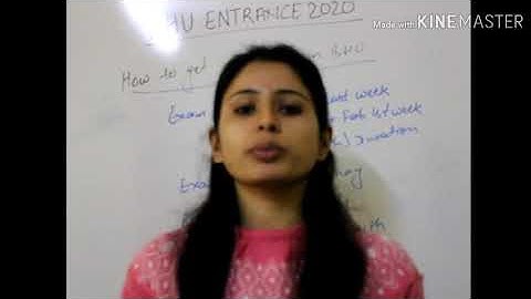 BHU ENTRANCE#EXAM FORM DATE 2020#EXAM DATE # COMPLETE INFORMATION