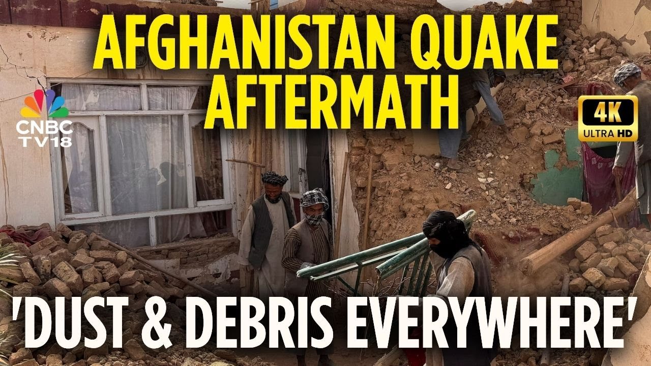 Afghanistan Earthquake Aftermath | Afghans Dig Through Rubble, 20 Killed So Far | 4K Video | N18G