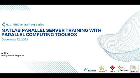 MATLAB Parallel Server Training with Parallel Computing Toolbox