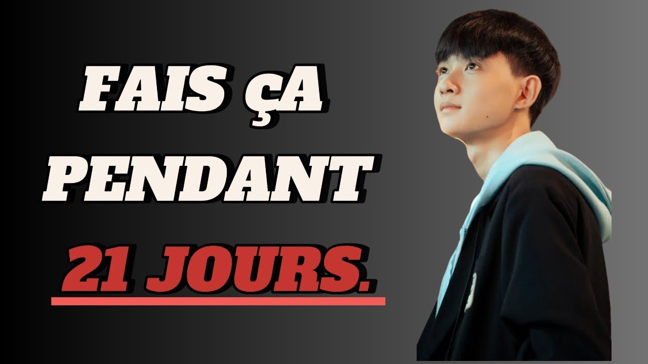 CES 7 HABITUDES SIMPLES VONT CHANGER TA VIE | Essaye pendant 21 jours ...