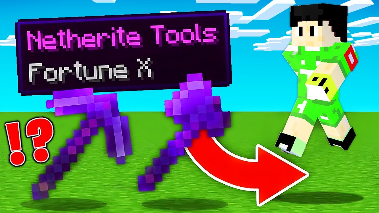 ماين كرافت ولكن كل قفزه يعطيني غراض اسطورية !!؟