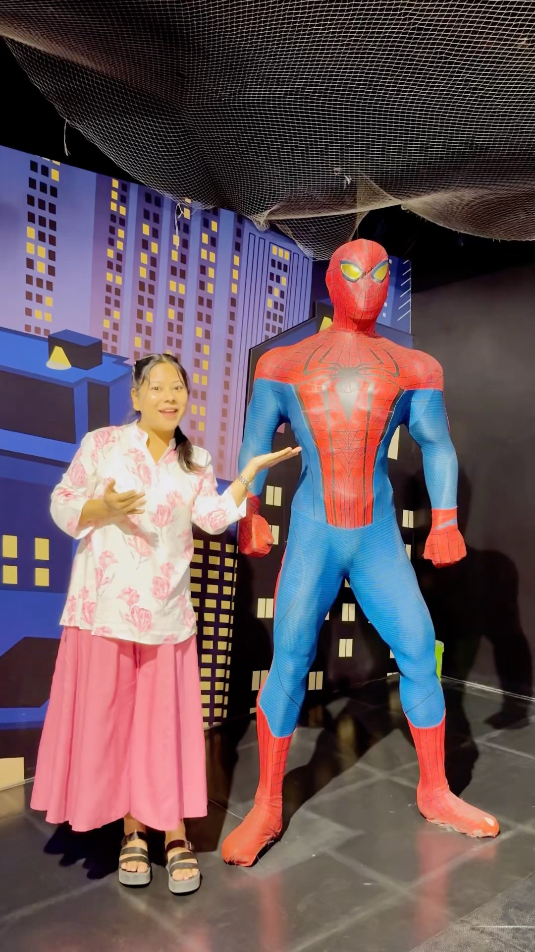 Mummy K Pass Spider Man Or Reedishna K Pass Iron Man