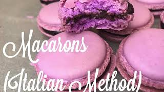 No Hollow Macarons-Italian Method