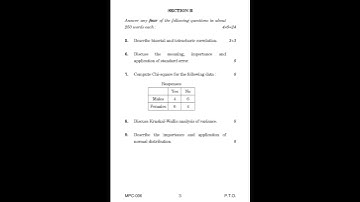 MPC - 006   June 2022 Question Paper