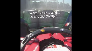 Thumbnail of Charles Leclerc Shouting After His Crash | 2022 French GP