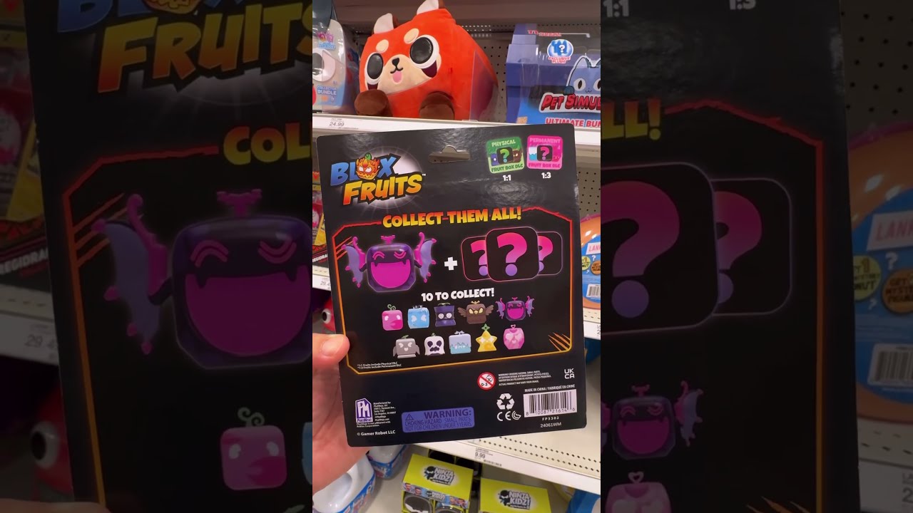Blox Fruits Minifigures And Myster Plush Targetfinds Bloxfruits Roblox