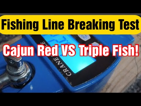 Cajun Red VS Quattro Camo Monofilament Line Breaking Strength