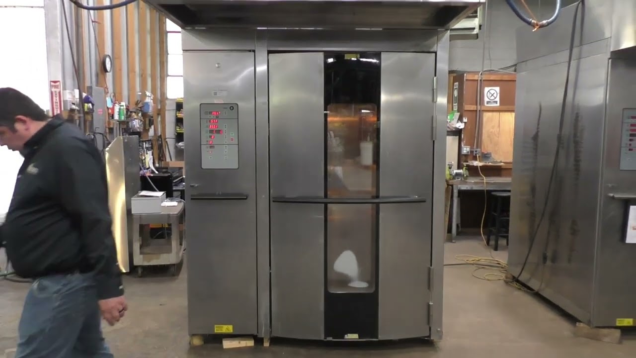 Baxter Double Rack Gas Oven, Model: OV500G2, Running.
