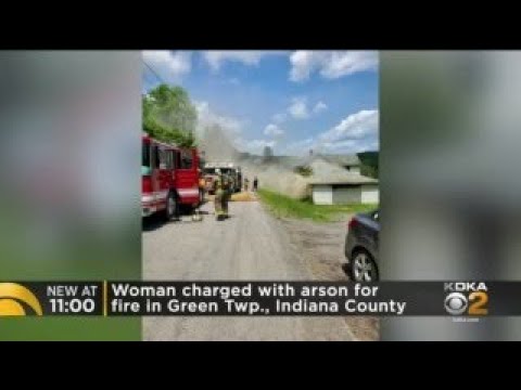 Woman Charged With Arson After Fire At Indiana County Home - YouTube