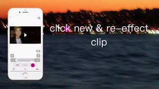 how to mirror videos - video star