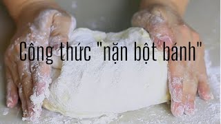 Công thức nặn bột bánh