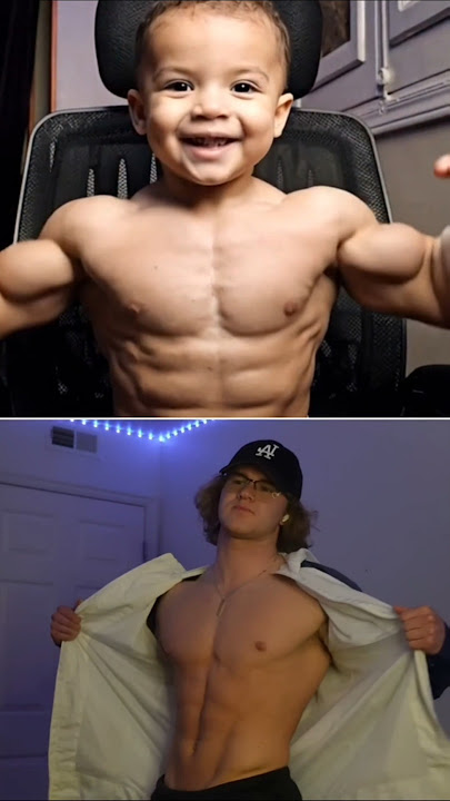MUSCULAR MAN VS CHILD #shorts