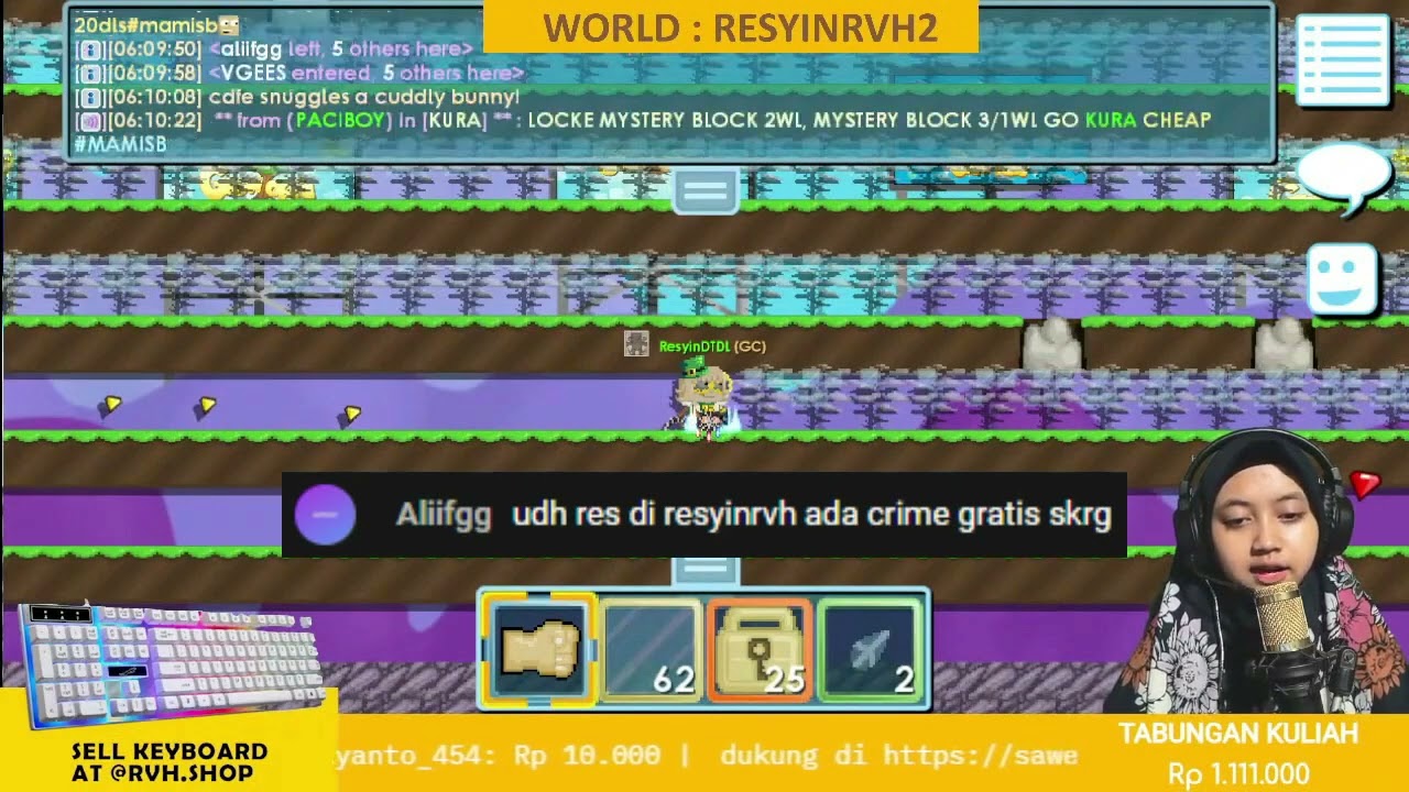 【 Streamer Clip 】Resyin Ingin Damai Dengan Viewernya | Resyin RVH