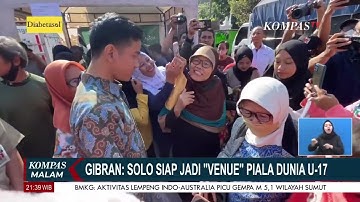 Wali Kota Gibran Pastikan Solo Siap Jadi Venue Piala Dunia U 17